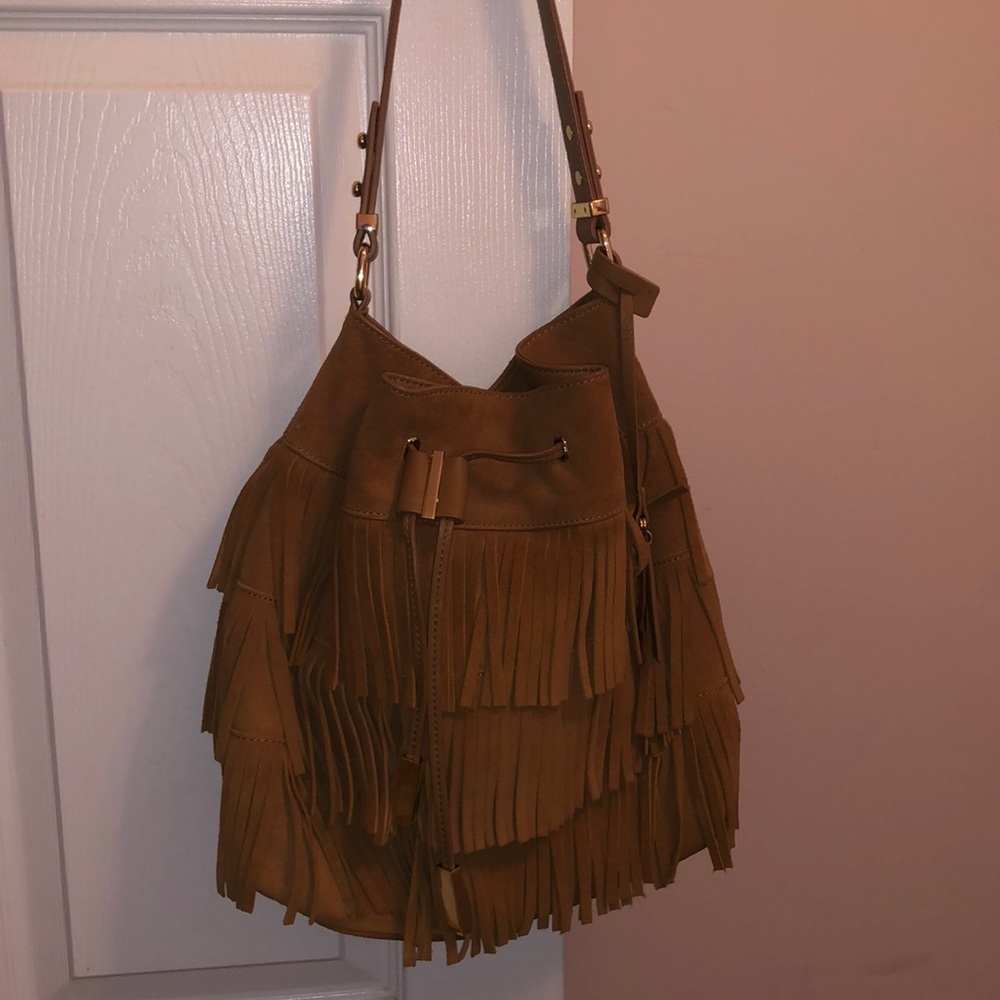 Vince Camuto Fringe Shoulder Bag